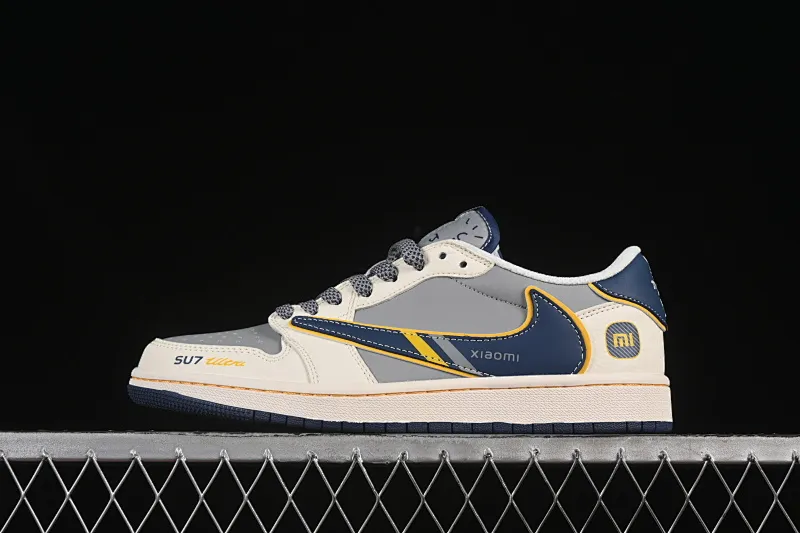 All categories Air Jordan Jordan series basketball shoes Air Jordan 1 Low High-end customized low-top sneakers Travis Scott x Fragment Design x Air Jordan 1 Low OG SP AJ1 Joe 1 Xiaomi joint name Meteor blue low-top cultural and casual sneakers XX3168-212
